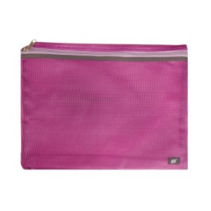 PASTA ZÍPER COLORS C/ COSTURA REFORÇADA 270X350MM LILÁS YES