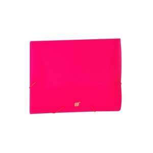 PASTA ELÁSTICO C/ ABA OFÍCIO COLOR INTENSE ROSA YES