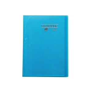PASTA CATÁLOGO 40 FLS OFÍCIO CLEAR BOOK TRANSP. AZUL YES