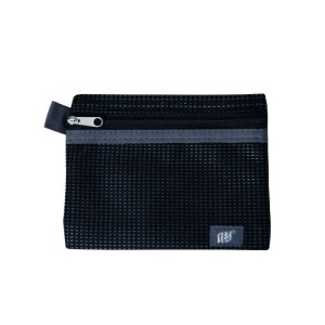 MINI NECESSAIRE C/ ZÍPER COLORS MULTIUSO 150x113MM PRETO YES