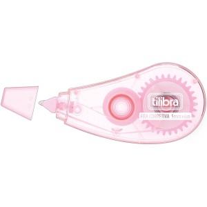 FITA CORRETIVA 5MMX6M ROSA-CLARO TILIBRA