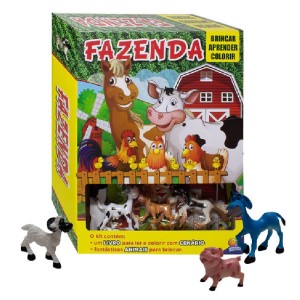 BRINCAR APRENDER COLORIR FAZENDA ED TODOLIVRO