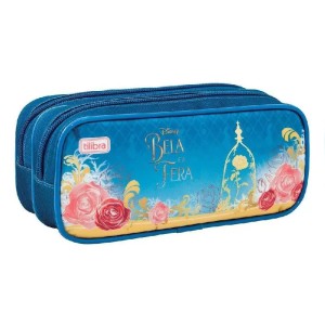 ESTOJO DUPLO BELA E A FERA TILIBRA