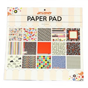 BLOCO SCRAPBOOK COM 30 FLS PAPER PAD