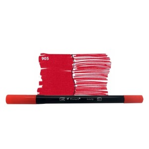 CANETA BRUSH DUALTIP COM PONTA PINCEL E EXTRA FIN 905 YES