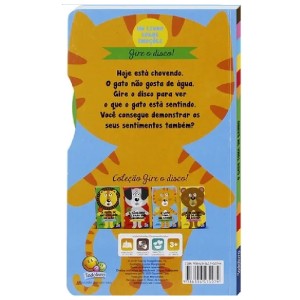 GIRE O DISCO! O GATO TOMA BANHO EMOÇÕES TODOLIVRO