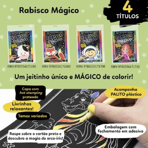 RABISCO MÁGICO LINDAS PRINCESAS TODOLIVRO