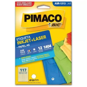 ETIQUETA A5R-1313 12FLSX117 ET PIMACO