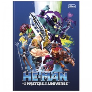 CADERNO BROCHURA CD UNIV HE-MAN 80 FLS TILIBRA