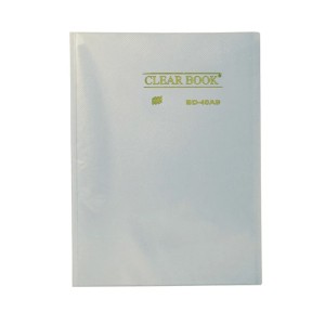 PASTA CATÁLOGO A4 CLEARBOOK 40FLS CRISTAL YES