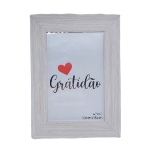 PORTA RETRATO GRATIDÃO 10X15CM MDF
