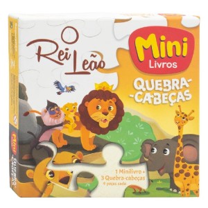 MINI QUEBRA CABEÇA O REI LEÃO TODOLIVRO