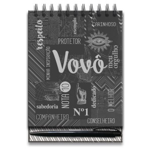 BLOCO OFFICE AVÔ INSPIRAÇÃO FINA IDEIA