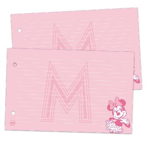 MINI CADERNO ARGOLADO MINNIE 80FLS DAC