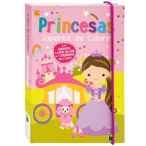SUPERKIT DE COLORIR PRINCESAS TODOLIVRO