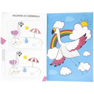 LIVRO-BOLSO DE ATIVIDADES FLAMINGOS TODOLIVRO