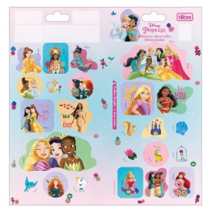ADESIVO DECORADO DUPLO PRINCESA TILIBRA