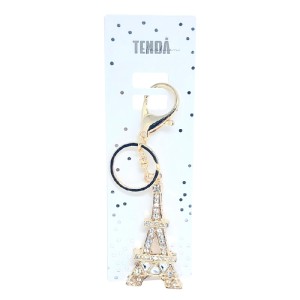 CHAVEIRO METAL TORRE EIFFEL DOURADO