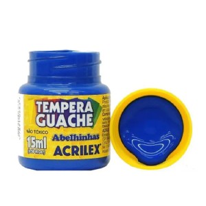 TINTA GUACHE 15 ML AZUL TURQUESA ACRILEX