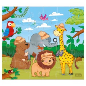 QUEBRA-CABEÇA 24 PEÇAS ILUSTRAÇÕES TILIBRA