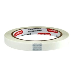 FITA DUPLA FACE 12MM X 30M TRANSPARENTE ADELBRÁS