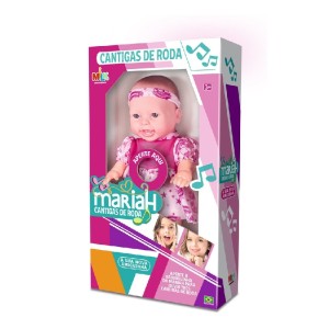 BONECA MARIAH CANTIGAS DE RODA