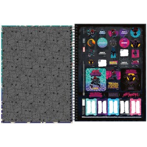 CADERNO ESPIRAL CD UNIV 1M MARVEL POWER 80 FLS TILIBRA