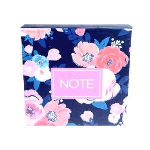 MINI BLOCO DE ANOTAÇÕES FLOR SORTIDO 68 FOLHAS