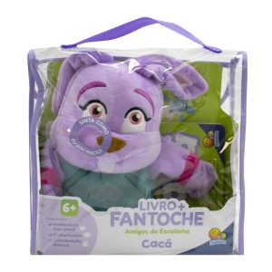ESCOLINHA LIVRO+FANTOCHE AMIGOS CACA PULA TODOLIVRO