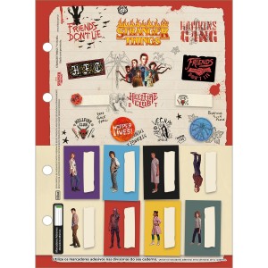 REFIL TILIFLEX COLEGIAL STRANGER THINGS 80 FLS TILIBRA
