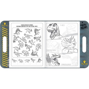 FOLHAS DE ATIVIDADES MALETA RAPTOR 8 FOLHAS TILIBRA