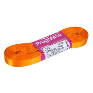 FITA DE CETIM 10MMX10M LARANJA