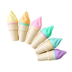 MARCA TEXTO SORVETE 6 CORES