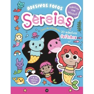 ADESIVOS FOFOS  SEREIAS VR EDITORA