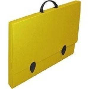 PASTA A3 POLIONDA AMARELA COM ALÇA BIGNARDI