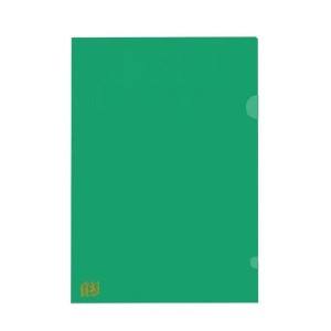 PASTA L 220X310MM VERDE A4 C/10 YES