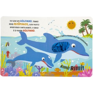 TOQUE E SINTA ANIMAIS MARINHOS TODOLIVRO