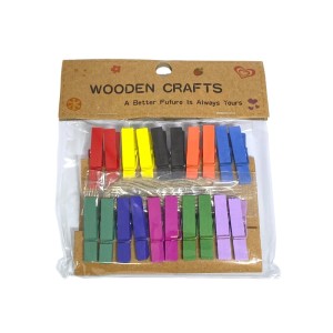 CLIPS COLORIDO MDF 3,5CM 20 UNIDADE