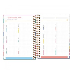 AGENDA ESPIRAL DIÁRIA BE NICE M6 TILIBRA