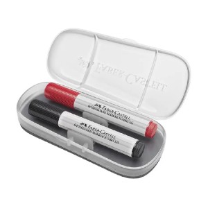 APAGADOR PARA QUADRO BRANCO C/ ESTOJO FABER-CASTELL