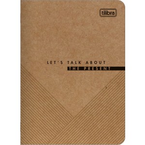 CADERNETA GRAMPEADA FLEXIVEL KRAFTWORK 32 FOLHAS TILIBRA