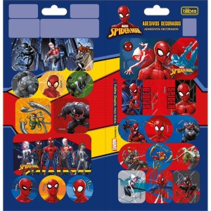 ADESIVO DECORADO DUPLO SPIDER-MAN TILIBRA