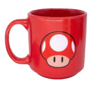 CANECA MINI TINA 100ML SUPER MUSHROOM SUPER MARIO ZONA CRIATIVA