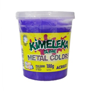 KIMELEKA SLIME METAL COLORS ROXO 180G ACRILEX