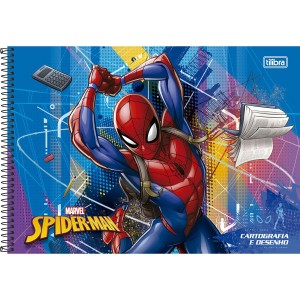 CADERNO ESP CARTOGRAFIA E DESENHO CD SPIDER 80 FLS TILIBRA