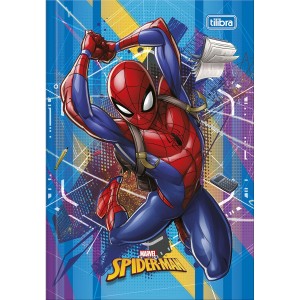 CADERNO BROCHURA CD 1/4 SPIDER-MAN 80 FLS TILIBRA