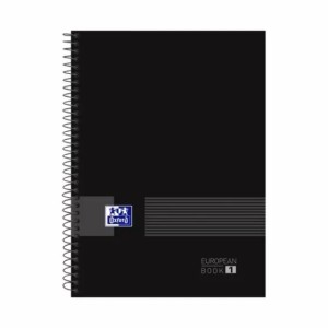 CADERNO UNIVERSITARIO 1X1 80 FLS 90G PRETO OXFORD