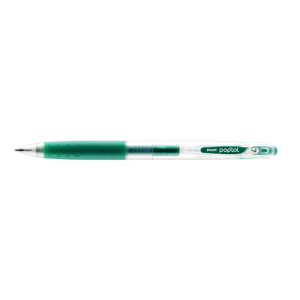 CANETA GEL RETRÁTIL POP'LOL 0.7 METALLIC GREEN PILOT