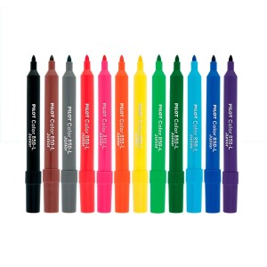 CANETA HIDROGRAFICA COLOR 850-L JR 12 CORES PILOT