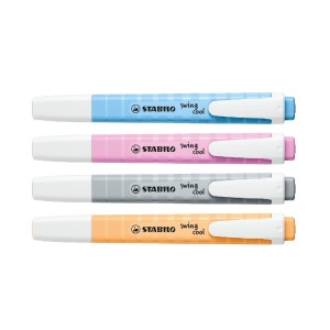 MARCA TEXTO SWING COOL C/4 CORES STABILO